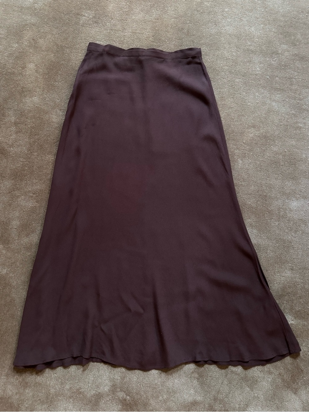 Reformation Midi Skirt, Brown Size 2